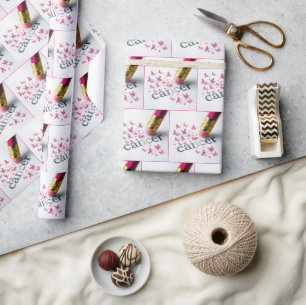 Pencil Erasing Cancer Text On Paper