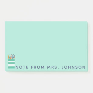 Pencil Jar Post-it Notes