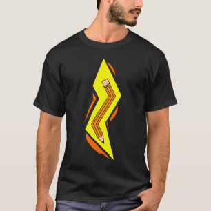 Pencil Lightning Bolt T-Shirt