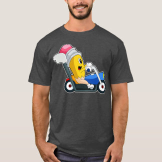 Pencil Motorcycle T-Shirt
