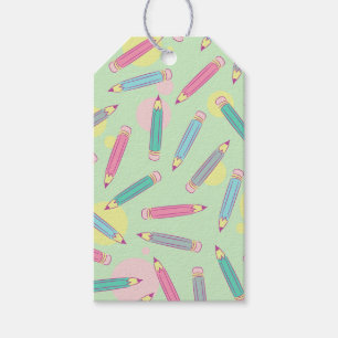 Pencil Party Lavender Gift Tag