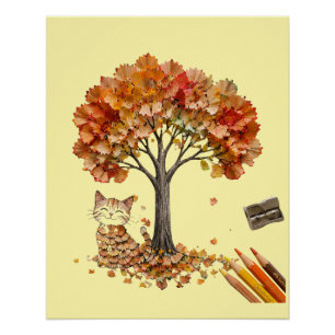 Pencil Shaving Texture Wall Art 