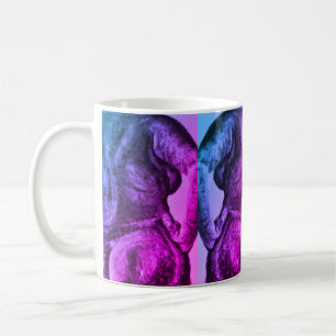 Pencil sketch a bit more woman 1 mug