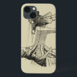 Pencil Sketch of Two Men Playing Pool iPhone 13 Case<br><div class="desc">An astonishingly detailed pencil sketch of two men playing pool together. The taller gentleman sits with a bemused look on his face as high vertically challenged friend stands on the tips of his toes to take a cue shot. Funny, and handsomely drawn, this would make a great addition to your...</div>