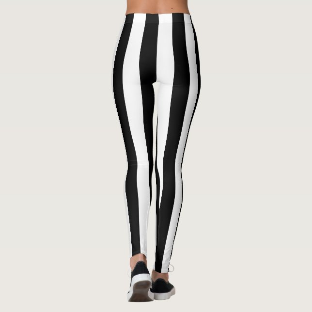 Pencil Stripes Leggings (Back)