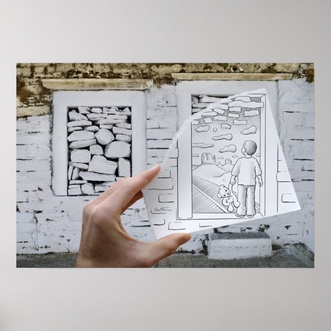 Pencil Vs Camera - Child Dreaming Poster (Front)