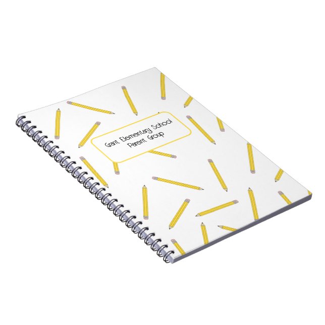 Penciled In Parent Teacher Student School Days Notebook (Right Side)