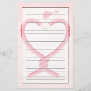 Pencils in Love Stationery