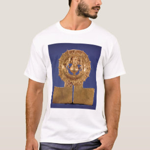 Pendant representing a sun disc, Zaachila T-Shirt