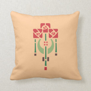 Pendant Rose Stencil Cushion