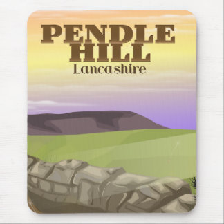 Pendle Hill Lancashire Mouse Pad