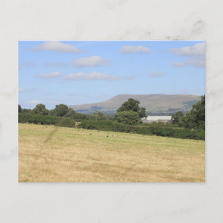 Pendle Hill Lancashire Postcard