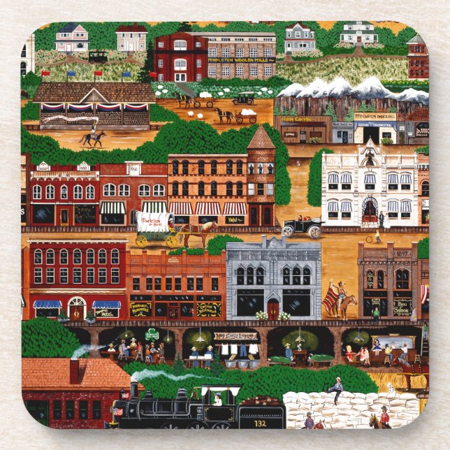 Pendleton ~ The Wild West Coaster (Front)