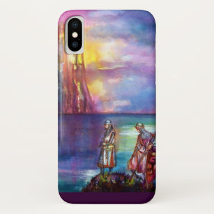 PENDRAGON Mediaeval Knights,Lake Sunset,Fantasy Case-Mate iPhone Case