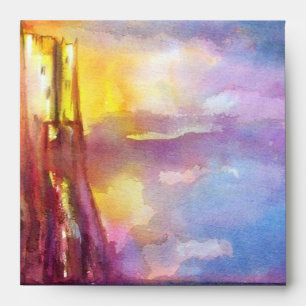 PENDRAGON Mediaeval Knights,Lake Sunset,Fantasy Envelope