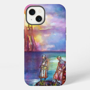 PENDRAGON Mediaeval Knights,Lake Sunset,Fantasy iPhone Case
