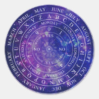 Pendulum Board Chart Divination Game Purple Space