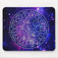 Pendulum Board Chart for Divination Game Purple