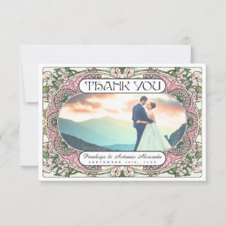 PENELOPE 01 A - Wedding Thank You Cards