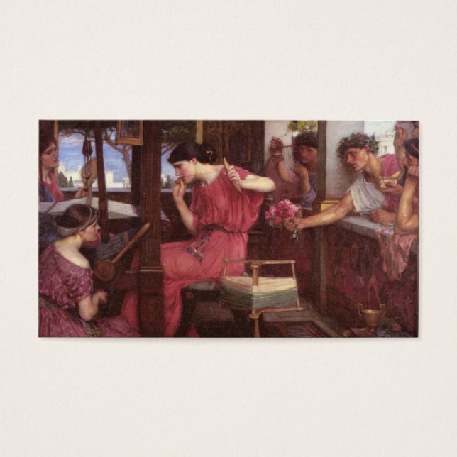 Penelope and Her Suitors (Front)