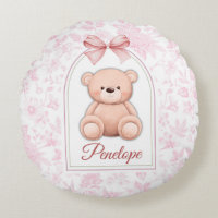 Penelope | Custom Pink Teddy Bear Nursery Design