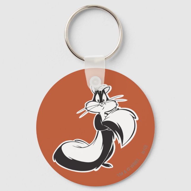 Penelope Grabbing Tail Key Ring (Front)