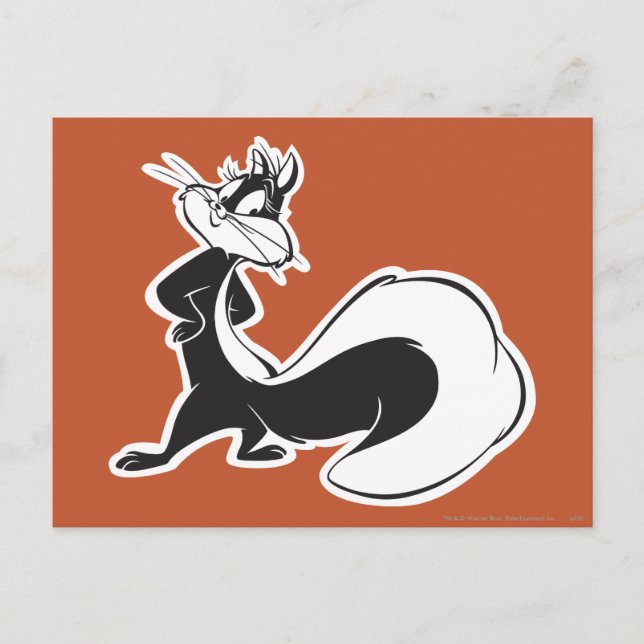 Penelope Posing Postcard (Front)