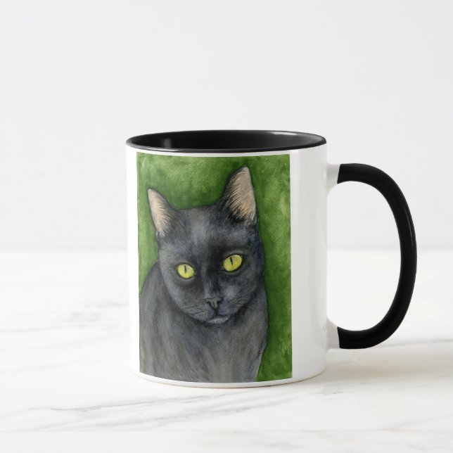 Penelope - The Lucky Black Cat Mug (Right)