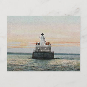Penfield Reef Lighthouse Postcard
