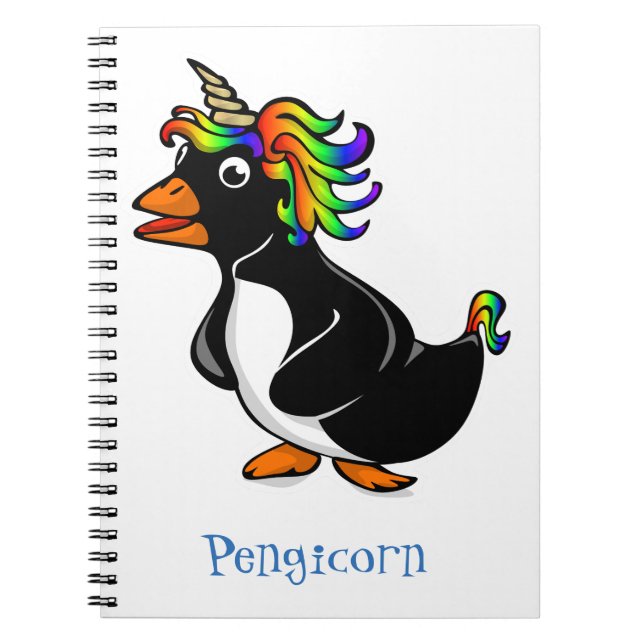 Pengicorn Notebook (Front)
