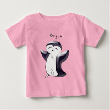 Pengu Happy Penguin(Black) Toddler Tshirt