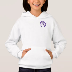 Pengu Happy Penguin Fun Club(Violet-W) Kids Hoodie