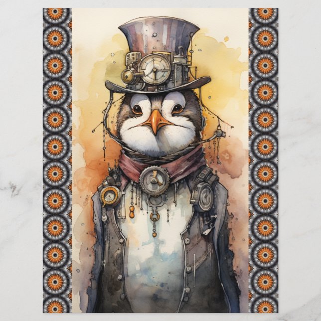 Penguin 1b Steampunk (Back)