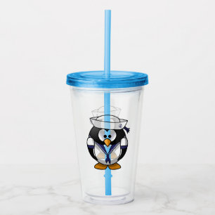 Penguin Acrylic Tumbler