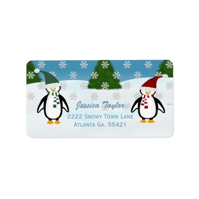 Penguin Address Labels (Front)