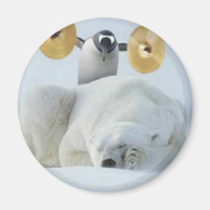 Penguin Alarm Magnet