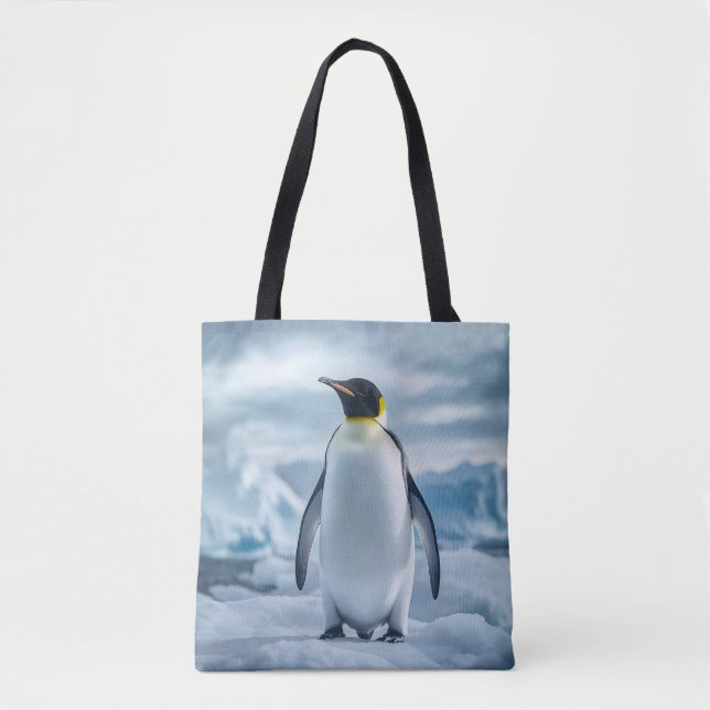 Penguin All-Over Print Tote Bag (Front)