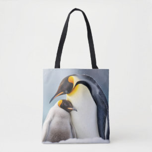 Penguin Animal Bird Beauty Freedom Wilderness Art Tote Bag
