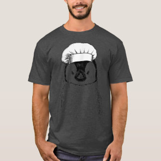 Penguin Animal Chef Funny Cooking Cook T-Shirt