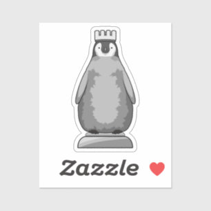 Penguin as Chess piece King