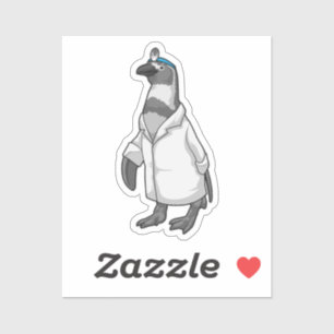 Penguin as Doctor with Doctor's coat