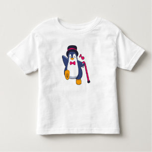 Penguin as Groom with Tie Toddler T-Shirt