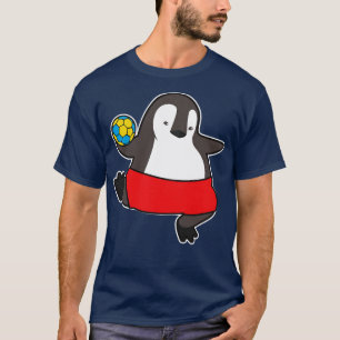 Penguin as Handball player with Handball 1 T-Shirt