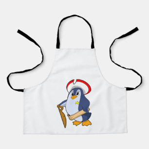 Penguin as Pirate with Hat Apron