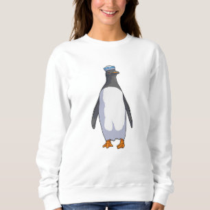 Penguin as Sailor with Hat Sweatshirt