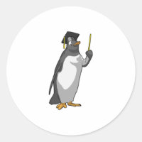 Penguin as Teacher with Pointer