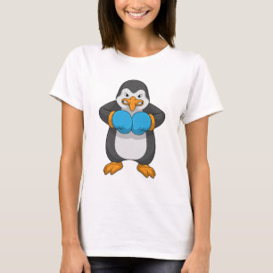 Penguin at Boxing with Boxing gloves T-Shirt