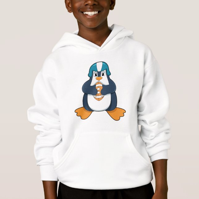 Penguin at Football Sports (Front)