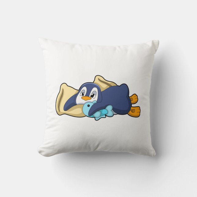 Penguin at Sleeping with Pillow (Front)
