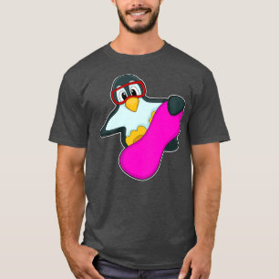 Penguin at Snowboard Sports Ski goggles T-Shirt